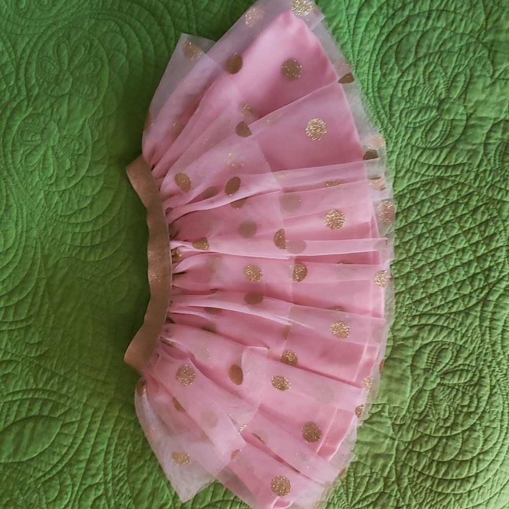 Pepper pig girls pink tulle skirt 2T
